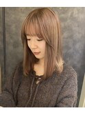 透明感カラー