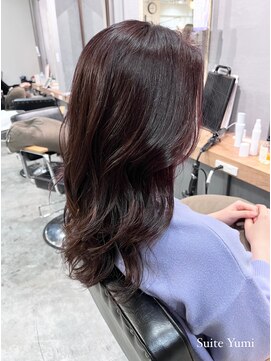 スイート ヘアデザイン(Suite HAIR DESIGN) ラベンダーブラウン 【stylist：Yumi】