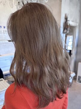 カムジーヘッド(COMEGHEAD) ミルクティーベージュダブルカラーインナーカラーケアブリーチ