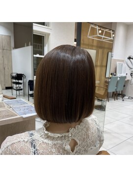 アピッシュ シーナ 海老名店(apish ciena) まとまるボブ♪