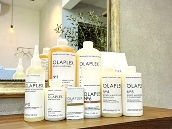 ルカ(luca)の写真/髪のダメージ修復と補強に復し、健康で美しい髪を実現する【OLAPLEX】取り扱い店☆極上の美髪を叶えます*