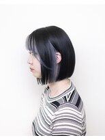 ルプラ ガーデン(le-pla garden) インナーカラー#切りっぱなしボブ#ケアブリーチ#ダブルカラー