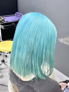 ホワイト 梅田(white) ライトグリーン