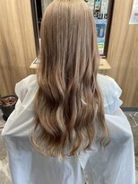 シャラク 羽広店(sharaku) ミルクティーベージュ