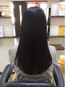 ヘアーアンドエステ ジャップス(JAPS)の写真/髪の内部から補修し、髪本来の美しさを取り戻す！今までにない、極上のツヤと手触りを。【尼崎/髪質改善】