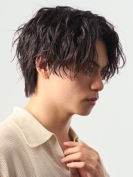 エルマーク(L-MARK) センターパート波巻きパーマスパイラルパーマツイストスパイラル