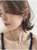 顔周り 似合わせ 小顔 レイヤー カット ボブ