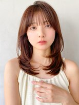 愛され似合わせカットレイヤーカットこなれヘアミニウルフ