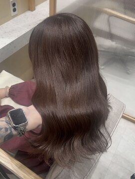 ジーナ サンシャイン通り池袋(Zina) 髪質改善  ショコラベージュ ブリーチなし 艶髪【mizuki】