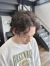 カット＋波巻きパーマorサーフカール＋トリートメント
