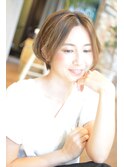 mavie ひし形グラデーションボブ♪