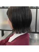 ソヨン 本厚木店(SOYON)&nbsp;外ハネボブ/黒髪ボブ/切りっぱなしボブ