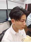 学生ツーブロック