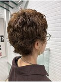 ベリーショートパーマ【ショートベリーショートレイヤー】