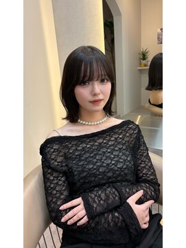 ハローバイシー 仙台(Hello by Sea) ミディアムヘア/デザインカラー/レイヤーカット/ボブ/韓国