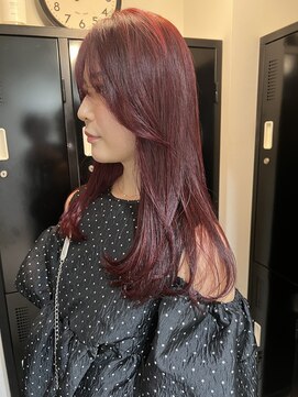 ローレン(LOREN) ミディアムヘア/デザインカラー/フェイスフレーミング/栄/久屋