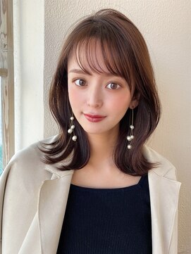 アフロート エル 錦糸町(AFLOAT L) 【20代30代】クラゲヘアーレイヤーボブ/黒髪/暗髪/小顔レイヤー