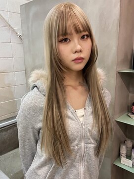 カシェ ホリエ(CACHE HORIE) デザインカラー / 顔まわりカット大阪 / 牧野