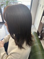 フラッパー(FLAPPER) 20代、30代、40代 白髪ぼかし ひし形ミディアム