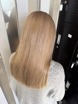 ジェンダーヘア(GENDER hair) 水素 × Hightone Ash Beige / 8壱