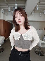 フォト 新宿三丁目(foto)&nbsp;小顔黒髪オリーブグレーココアベージュボブ髪質改善ブリーチ新宿