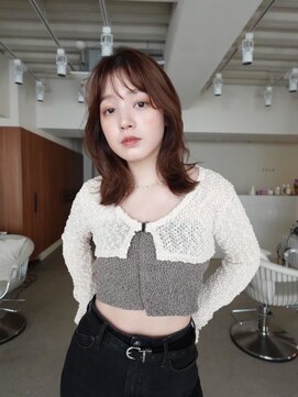 フォト 新宿三丁目(foto) 小顔黒髪オリーブグレーココアベージュボブ髪質改善ブリーチ新宿