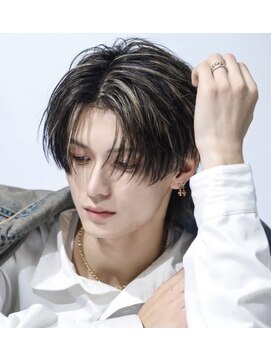 アストラ(ASTRA) MEN’S HAIR/波巻きツイストスパイラル/リバースセンターパート