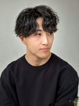 ノッツ(KNOTS) パパにしてほしいシャドウパーマ【Instagram】@mens.ren.fukuoka