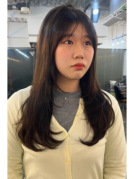 ジュール 池袋(Joule) オリーブベージュ×レイヤーカット