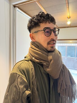 ヌース(NOOS) メンズスキンフェードニュアンスパーマ