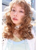 チックタック エアライン(TICK-TOCK Airline)&nbsp;【チックタック】ハイトーンベージュ×カーリーヘア