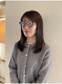 タイトなミディボブ