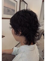 ソフト(SOFT)&nbsp;ショートレイヤーパーマくびれパーマ