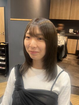 アルター(aL ter) 顔まわりレイヤー［レイヤー/ミルクティー/鎌取］長野歌穂