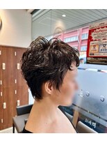 クリック 武蔵小杉(CLiC) 外国人風ショート×ニュアンスパーマ