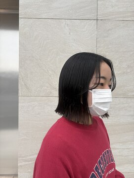 クゥ(coeur) 切りっぱなしボブ
