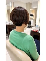 ヘア&エステ ヒロイン 西武池袋店&nbsp;大人上品丸みショートボブスタイル。