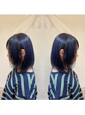 20代30代40代50代大人かわいいブルーアッシュ