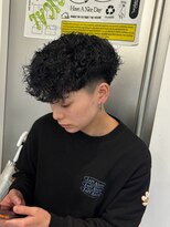 ウーズ ハラジュク(Ooze.HARAJUKU)&nbsp;ハッシュカットグレージュデザインカラーツートーンカラー原宿