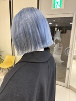 ステラ ヘア デザイン サロン(STELLA hair design salon)&nbsp;Clear Blue×bob【浅野】