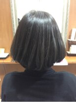 アンサルトヘア(unsarto hair) 【王道ショートボブ】透け感ブルージュ☆