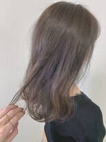 ガーランドウメダ(Garland umeda)&nbsp;スロウ×グレージュ×セミロング