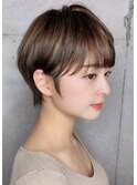横顔美人のショートボブ【coo et fuu 表参道】
