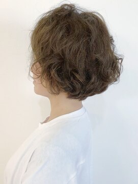 リコ(LIKO) お手入れ簡単☆ショートボブ☆デジタルパーマ/ハイライト