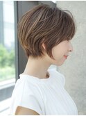前髪あり大人ショート20代30代40代【AIN.表参道】川原大地