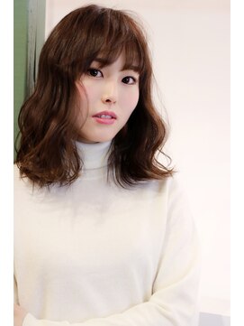 ヘアーアトリエ ラフェル(hair atelier Rafel) 大人かわいい波ウェーブボブ