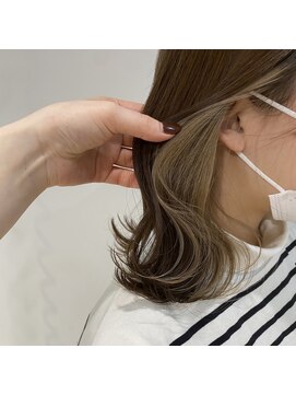 シーン 池袋(scene.) scene.【シーン】【池袋 西口徒歩3分】くすみベージュ