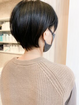 キャアリー(Caary) 福山美容院　丸みショートボブ ショートヘア人気キャアリーcaary