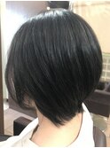 髪質改善/ショートボブ/白髪/小顔ヘア/大人可愛い/大倉山