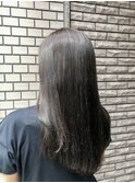 髪質改善×カーキアッシュ